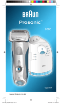 Braun 9595, Prosonic User manual