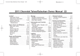 Chevrolet Tahoe 2011 Owner's manual