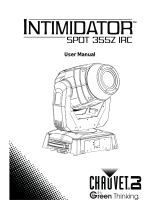 CHAUVET DJ Intimidator Spot 355Z IRC X2 User manual
