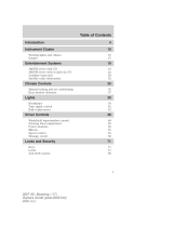 Ford Mustang 2007 Owner's manual