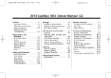 Cadillac SRX 2013 Owner's manual