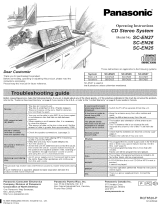 Panasonic SC-EN25 Owner's manual