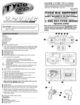 Mattel Asia Pacific Sourcing TYCO R/C 1:6 Chrysler 300C 49 MHZ User manual