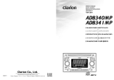 Clarion ADB340MP User manual