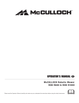 McCulloch 967059805 Owner's manual