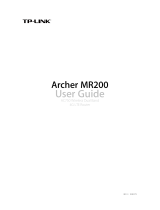 TP-LINK Archer MR200 User manual