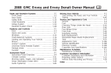 GMC Envoy 2008 Owner's manual