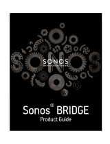 Sonos BRIDGE User manual