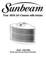 Sunbeam 2587/88 Owner's manual