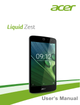 Acer Liquid Zest - T06 User manual