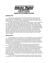 Dakota Digital CMD-3000 Technical Manual