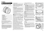Canon EF-M 11-22mm F4-5.6 IS STM User manual