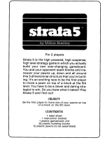 Hasbro Strata5 Operating instructions