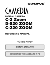 Olympus Camedia D-520 Zoom User manual