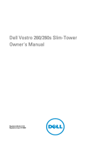 Dell Vostro 260 Owner's manual