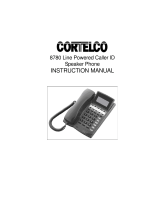 Cortelco 878041TP227S Owner's manual