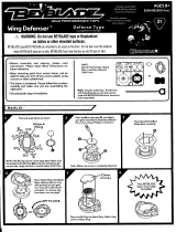 Beyblade Wing Defenser Operating instructions