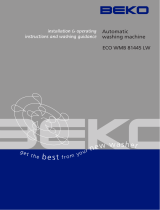 Beko ECO WMB 81445 LW User manual