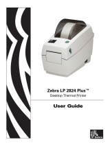 Zebra LP 2824 User manual