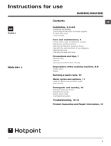 Hotpoint RSG 864 J UK User guide