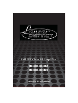 Lanzar Distinct DCT282 Owner's manual