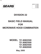 Kenmore 721.80824500 Owner's manual