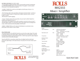 Rolls MA2355 User manual