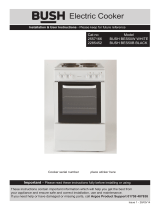 Bush BES50W Single Electric Cooker User manual