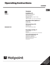 Hotpoint DHG65SG1CX User guide