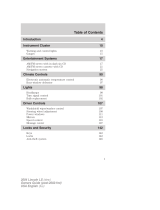 Lincoln 2004 LS Owner's manual