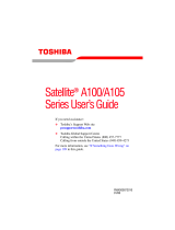 Toshiba A105-S2121 User guide
