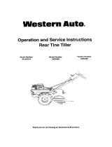 Western Auto 3455A89 Owner's manual
