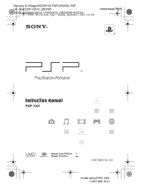 Sony PSP 1001K v2.1 Owner's manual