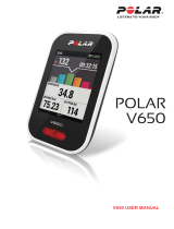 Polar V650 User manual