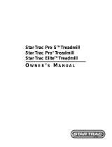 Star Trac Pro Tread AC 7600 Owner's manual