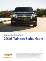 Chevrolet 2016 Tahoe User guide