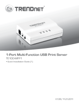 Trendnet TE100-MFP1 Installation guide