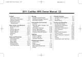 Cadillac 2011 SRX Owner's manual