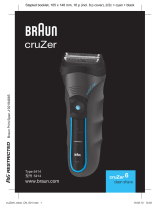 Braun cruZer6 clean shave User manual