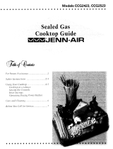 Jenn-Air CCG2523B Owner's manual