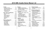 GMC Acadia 2010 Owner's manual