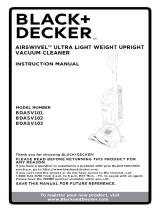 BLACK DECKER BDASV102 User manual