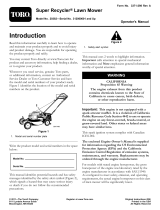 Toro Super Recycler Lawn Mower User manual