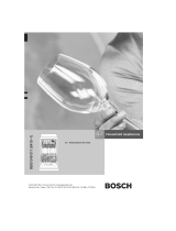 Bosch SRV43A23/31 User manual