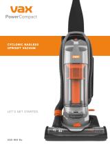 Vax Impact Bagless Upright Vacuum Cleaner Owner's manual