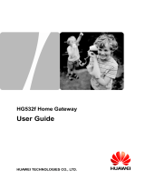Huawei HG532f Owner's manual