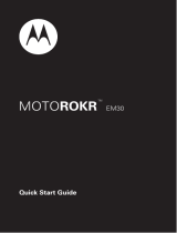 Motorola ROKR Quick start guide
