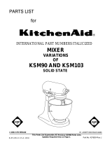 KitchenAid KSM103RB Template