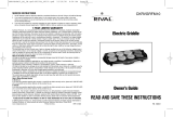 Rival CKRVGRFM10 Owner's manual