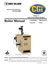 Weil Mclain CGi Gas Boiler Series 3 User manual